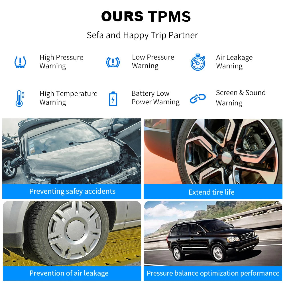 Solar TPMS – Real-Time Tire Pressure & Temperature Monitoring System
